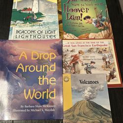 Children's nonfiction books bundle of 5 