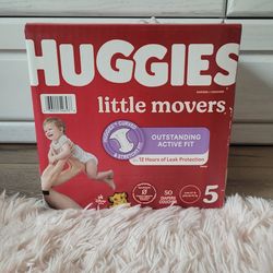 Huggies Little Movers Size 5 50 Count