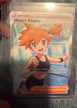 Pokemon misty full art