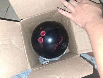 BOWLING BALL in the box