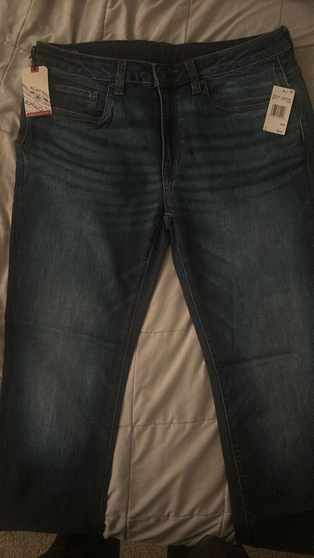 3 Pairs Buffalo Men’s Jeans 34x32 Brand New Never Worn