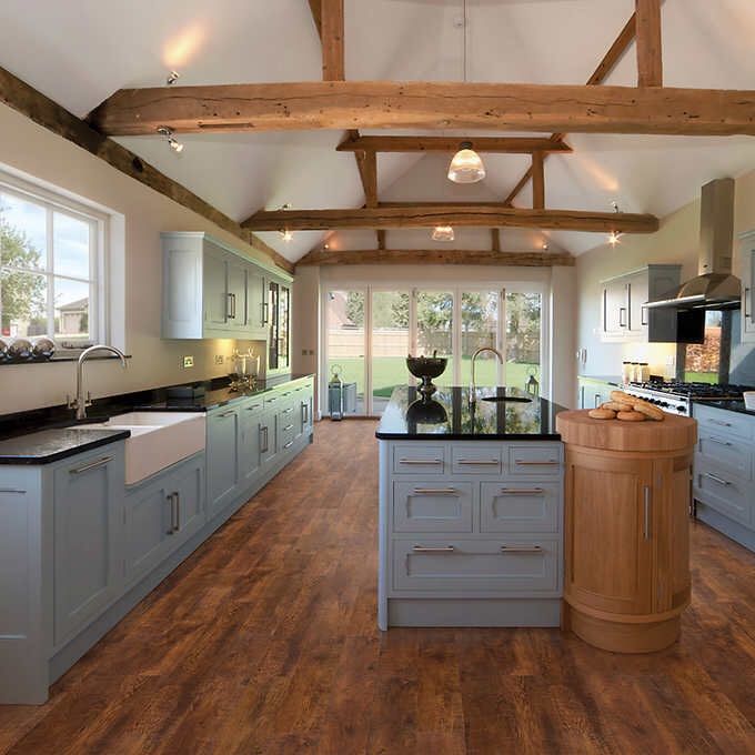 Brand New Harmonics Toasted Cinnamon Oak Laminate Moisture Resistant Flooring 20.15 SQ FT Per Box