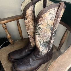 Resistol Ranch Snake/work Boots