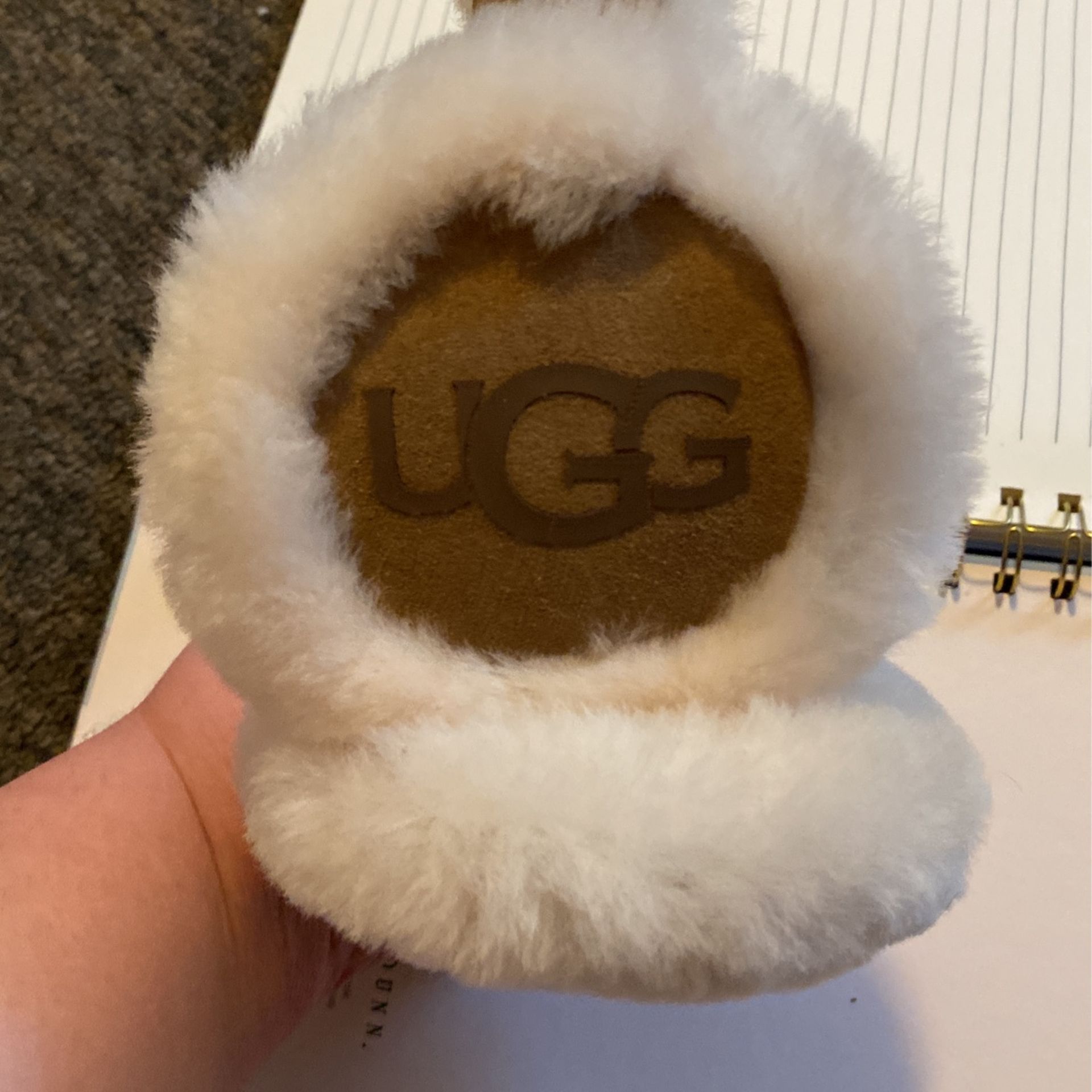 UGG NON TECH EARMUFFS-CHESTNUT