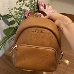 Michael Kors Perfect Condition Leather Backpack