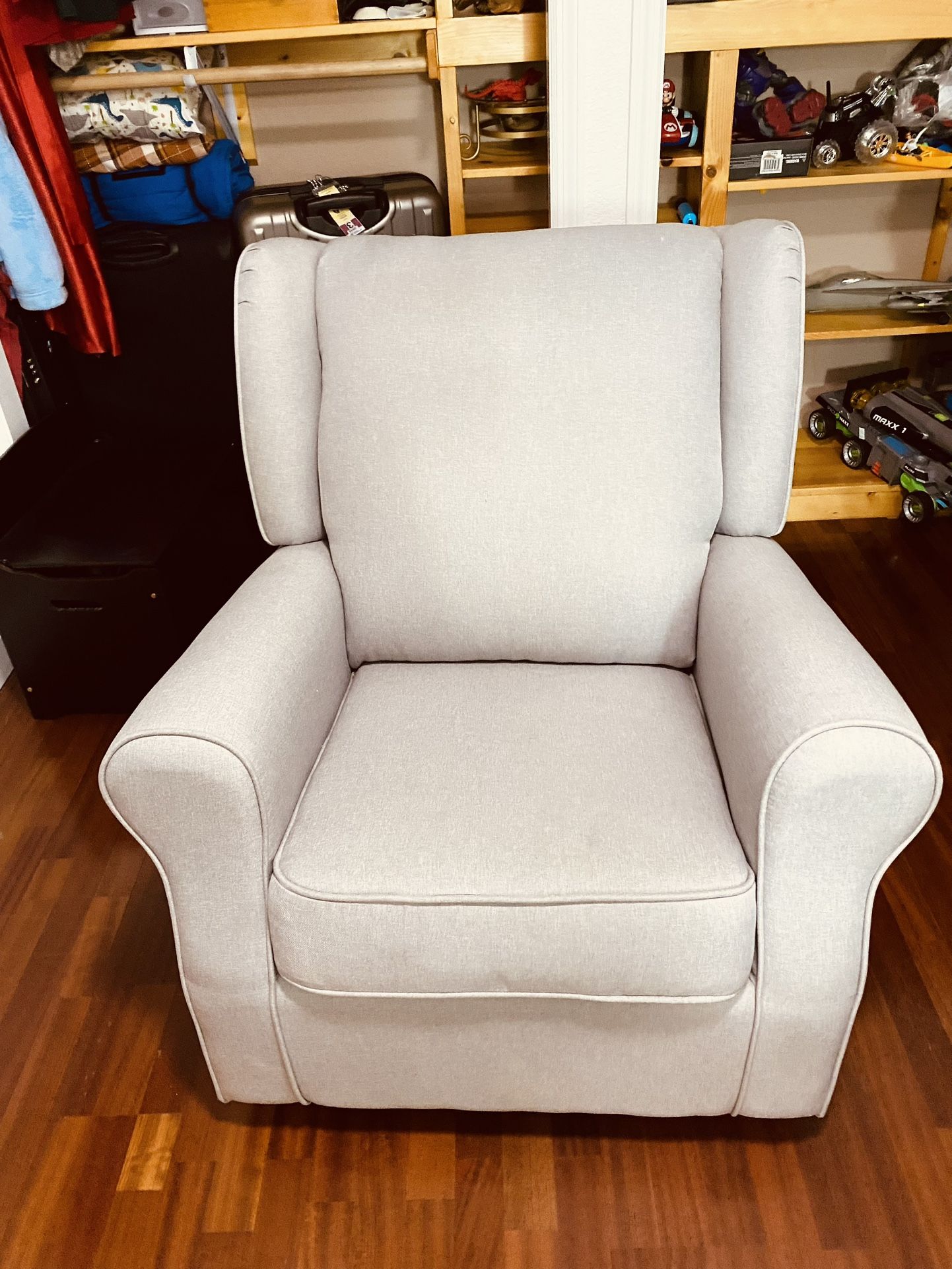 Swivel Nursery Rocker