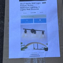 Bathroom Light Fixtures