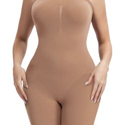 Strapless Shapewear Bodysuit for Women-Seamless Compression XL-Shapewear Tummy Control, Butt Lifter Body Shaper