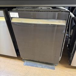 Samsung Dark stainless steel dishwasher 