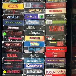 VHS Cult Classics and more,