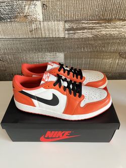 New Jordan 1 Low Starfish Size 12M 