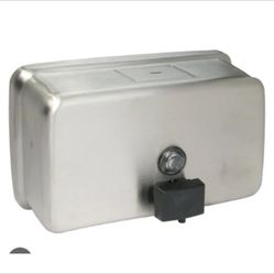 Bobrick ClassicSeries B-2112 Surface Mounted 40 oz. Soap Dispenser Silver NEW