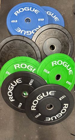 Rogue bumper plates