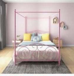Free Full Size Canopy Bed Frame