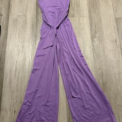 Purple jumpsuit