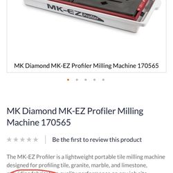 MK EZ PROFILER - Tile Profiling Machine 