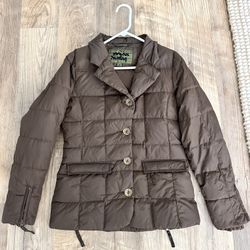 Miss Sixty Brown Puffer Coat Size Small 