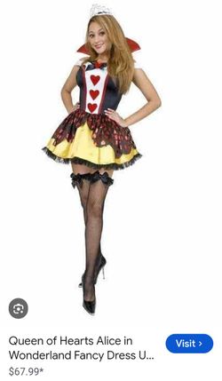 Queen of Hearts Costume M