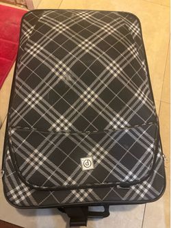 Checked suitcase