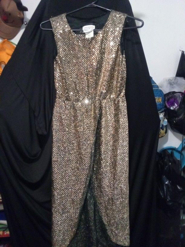 Kids Gold Dress