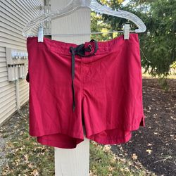 TSLA Women's Drawstring Cargo Shorts