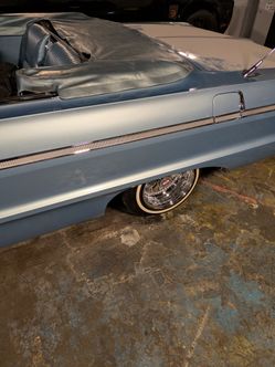 1964 Chevy Impala Bull Cover Aqua Blue