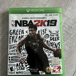 NBA 2k19 Disc 