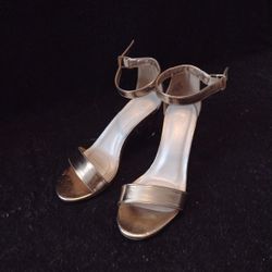 Rose Gold Heel Sandals