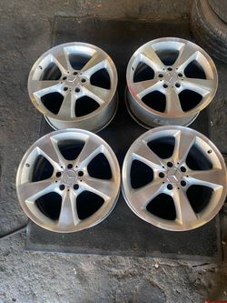 Set 18” Staggered Mercedes Benz CLS500, 2-18x8.5 front, 2 18x9.5 rear, sell all 4 $1000.00 cash