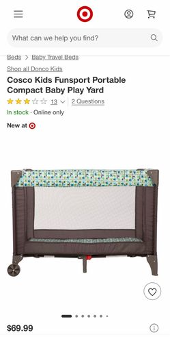 Cosco baby play yard