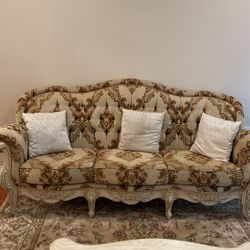 Beige Sofa Set
