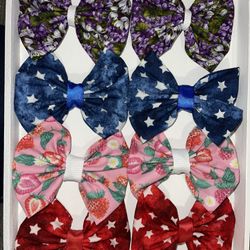 Handmade Hair Bows And Scrunchies 