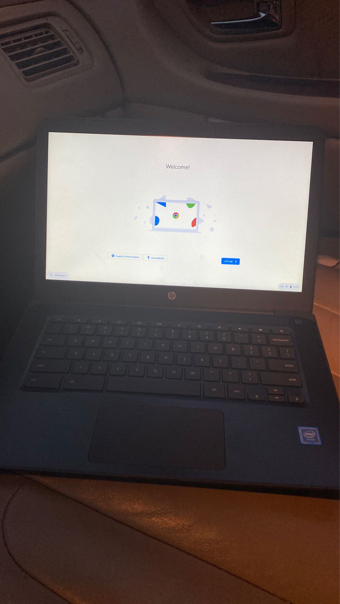 HP Chrome Laptop