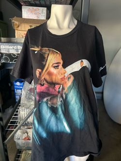 Dua lipa future nostalgia tour tshirt size medium slim fit as is condition
