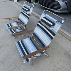 Beach Chairs With Sun Shade