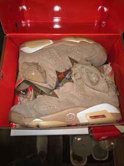 Travis Scott 6 British Khaki size 10