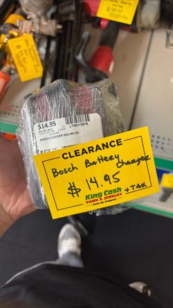 Bosch battery charger