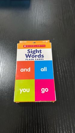 Sight Words Flash Cards