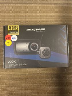 Nextbase 222x Rear Cam Bundle $80 