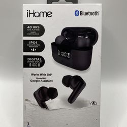 EARBUDS WIRELESS BLUETOOTH IHOME