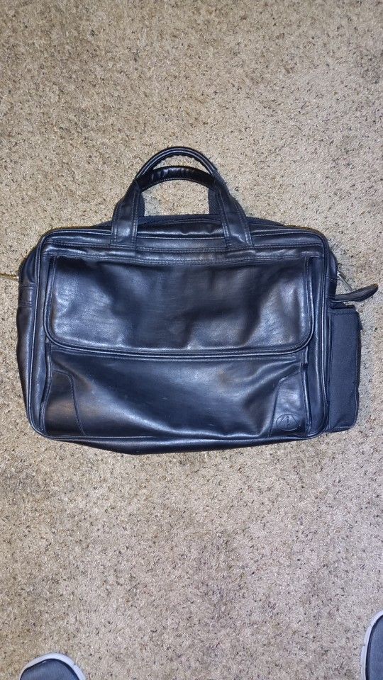Leather Tote Fit 17 Computer