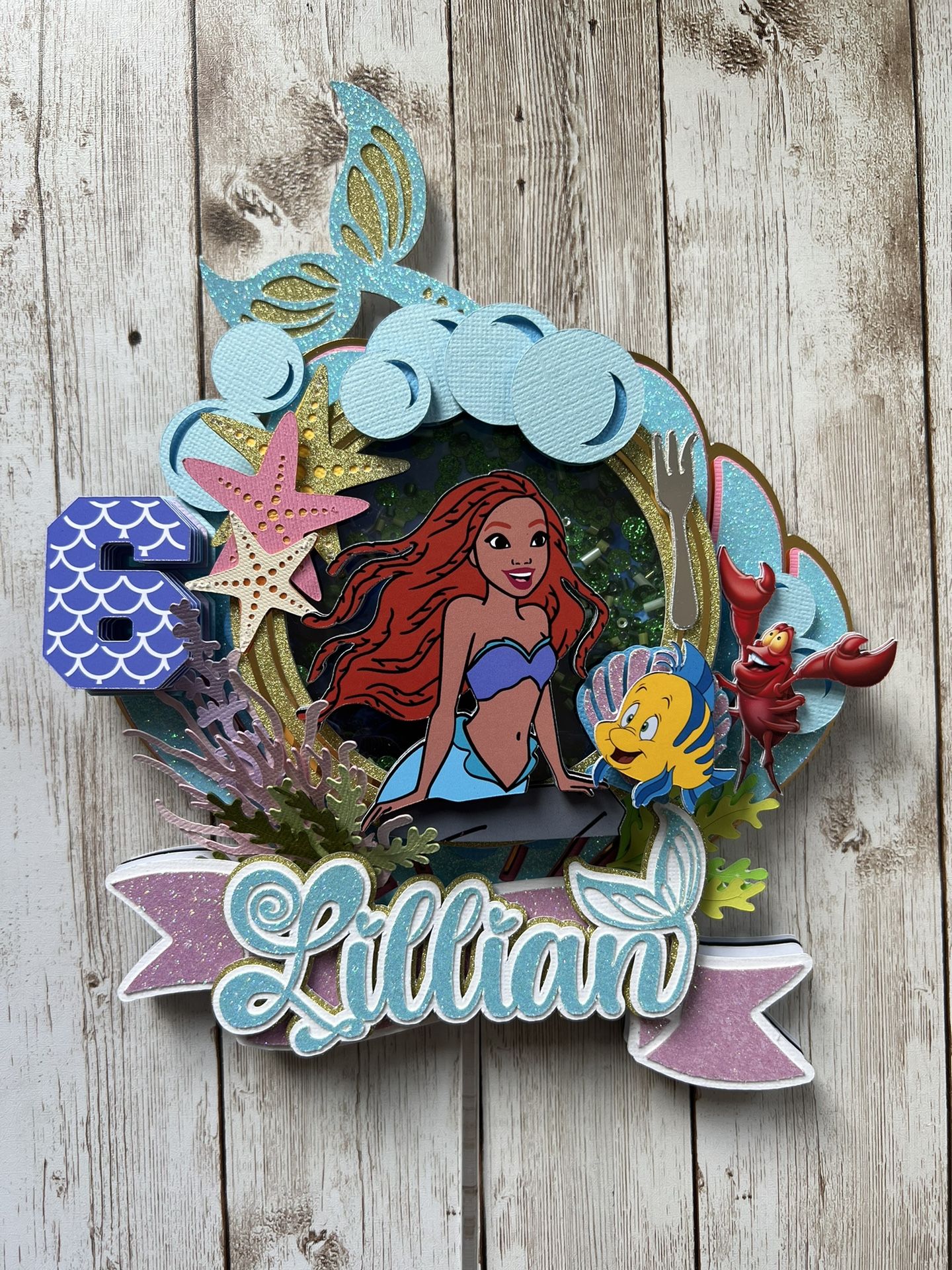 New Little Mermaid 🧜♀️ Cake Topper