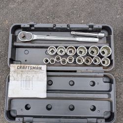 Craftsman 16pc Socket Wrench Set 7/8" - 1 7/8"