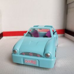 Polly Pocket Blue Car