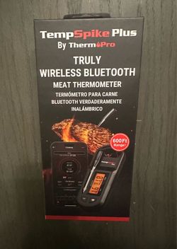 NEW ThermoPro TP971W TempSpike Plus 600FT Bluetooth Wireless Meat Thermometer