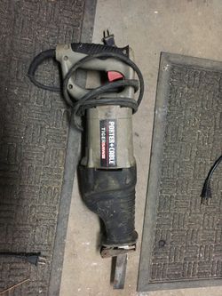 Sawzall Porter Cable brand tigersaw model