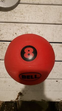 8 pound medicine ball. Weights. Dumbells