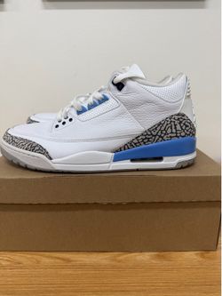 Retro Jordan 3 UNC size 11 Preowned