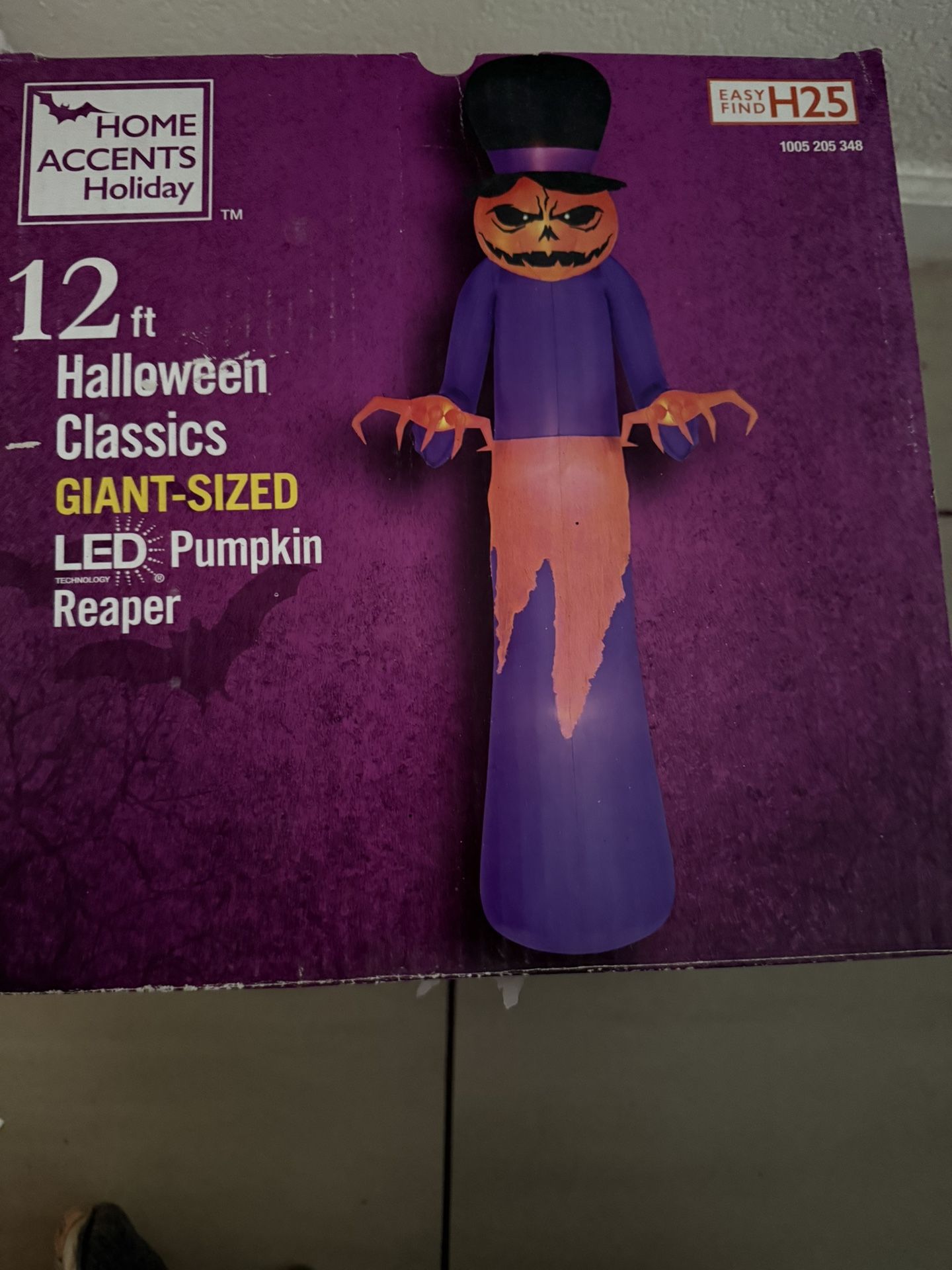 12ft Halloween LED Pumpkin