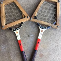Tennis Rackets/vintage Pair